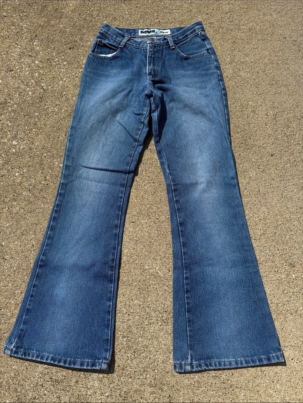 Women’s Vintage Y2K Liquid Jeans Size 5